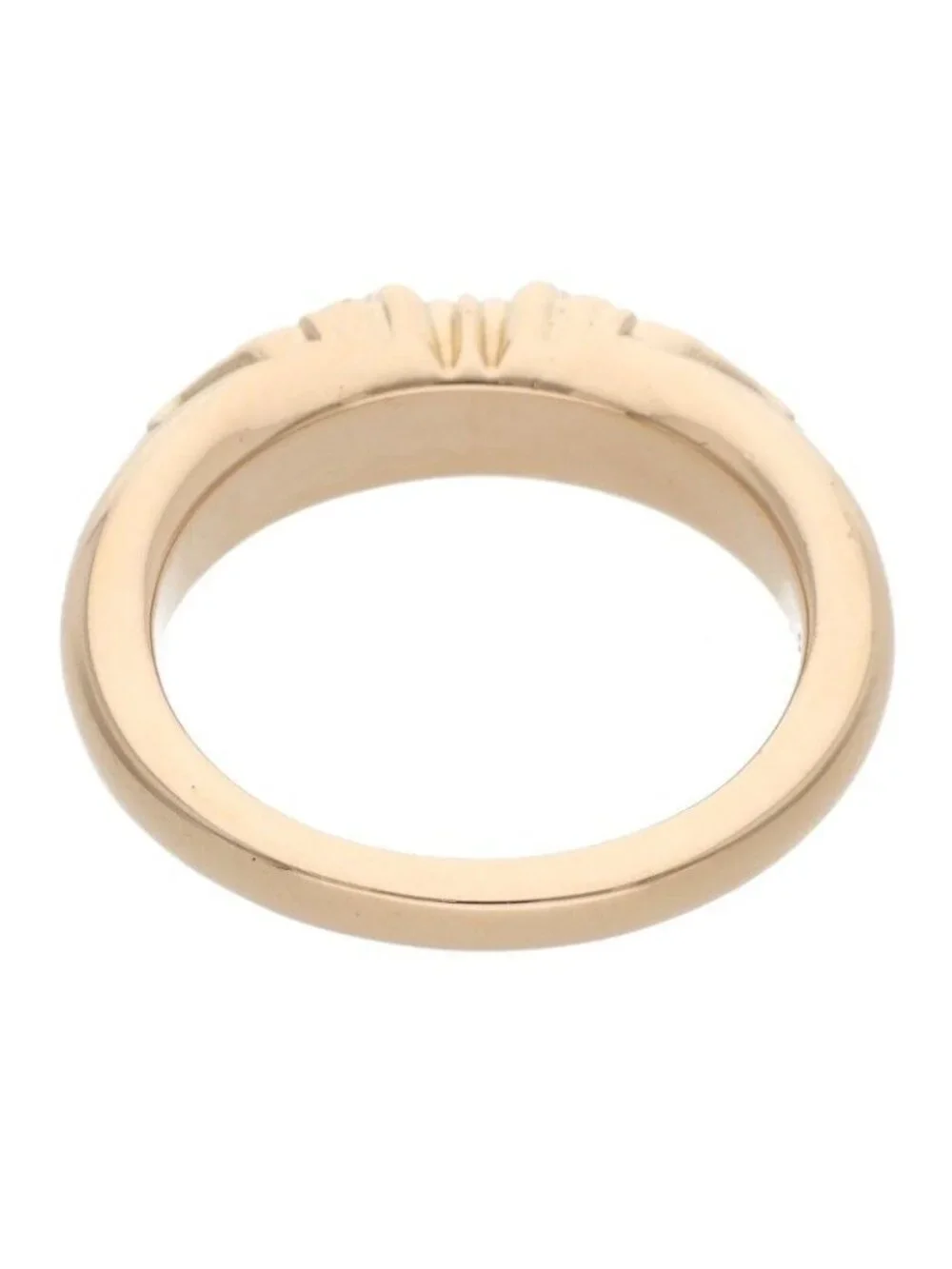 Chrome Hearts 22k Baby Clsc 22k Classic K&t Gold Ring